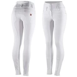 Horze Women's Tara Full Seat Breeches - High Waist -Equestrian Clothing Store 03b670c3 5251 41f0 a00f f20a5d97bba5