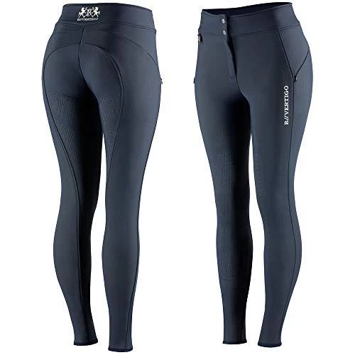 B Vertigo Justine Women's Thermo Silicone Full Seat Breeches 3 B Vertigo Justine Women's Thermo Silicone Full Seat Breeches