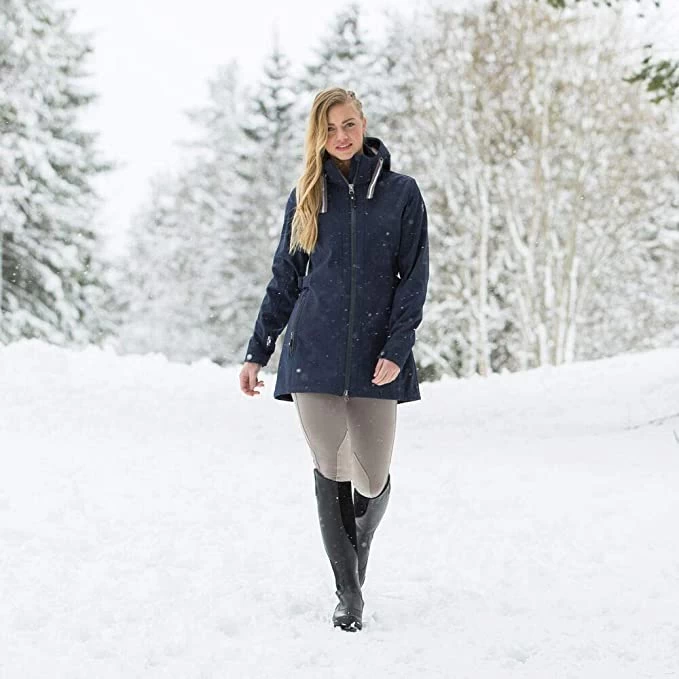 Horze Active Women's Knee Patch Winter Tights 14 Horze Active Women's Knee Patch Winter Tights - Image 12