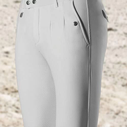 Horze Men's Grand Prix Full Seat Breeches - Silicone Grip 10 Horze Men's Grand Prix Full Seat Breeches - Silicone Grip - Image 8