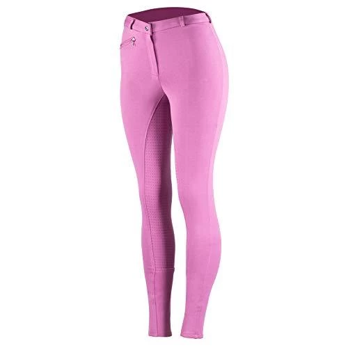 Horze Women's Active Full Seat Breeches - Silicone Grip 16 Horze Women's Active Full Seat Breeches - Silicone Grip - Image 14