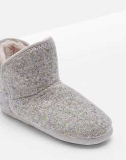 Joules Cabin Bootie Slippers With Hard Sole