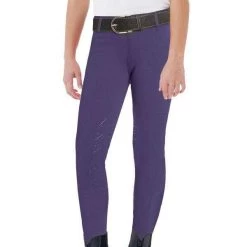 Ovation Children's AeroWick Silicone Knee Patch Tight (Plus) -Equestrian Clothing Store 2SgphC