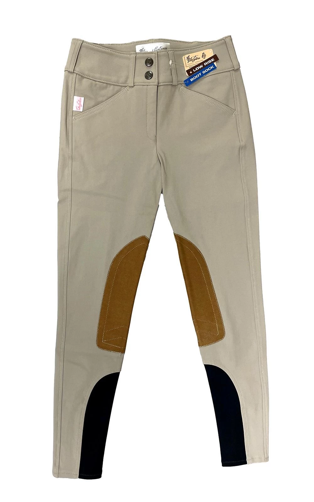 Tailored Sportsman Girls Low Rise Front Zip Boot Sock Breech 3 Tailored Sportsman Girls Low Rise Front Zip Boot Sock Breech