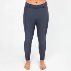 Irideon Ladies Thermasoft Knee Patch Breeches W/ Zip Pockets -Equestrian Clothing Store 30 3025 CH z 01