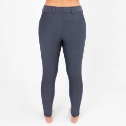 Irideon Ladies Thermasoft Knee Patch Breeches W/ Zip Pockets -Equestrian Clothing Store 30 3025 CH z 03