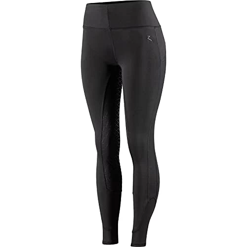 Horze Women's Iris Full Seat Tights - Mesh Inserts 7 Horze Women's Iris Full Seat Tights - Mesh Inserts - Image 5