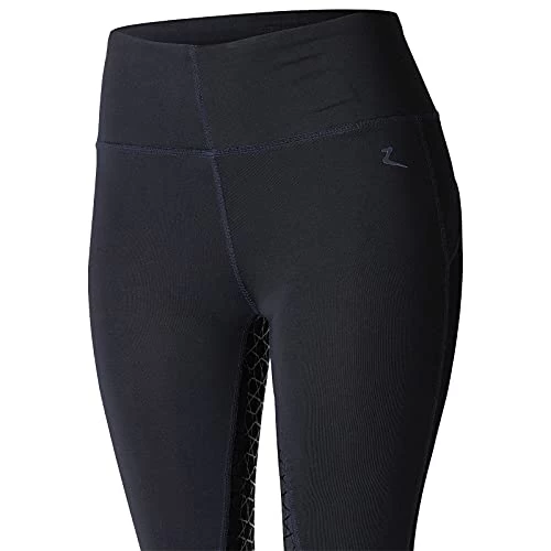 Horze Women's Iris Full Seat Tights - Mesh Inserts 5 Horze Women's Iris Full Seat Tights - Mesh Inserts - Image 3