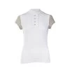 B Vertigo Charlize Women's BVX Competition Shirt White/Dove Gray -Equestrian Clothing Store 349cb4cb 629d 4121 8ee6 d05b2cd81527