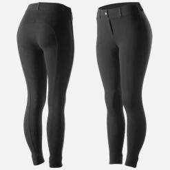 Horze Women's Ella Pull-On Knee Patch Tights -Equestrian Clothing Store 36260 BL