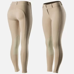 Horze Women's Ella Pull-On Knee Patch Tights -Equestrian Clothing Store 36260 LBR