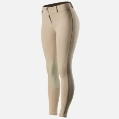 Horze Women's Ella Pull-On Knee Patch Tights -Equestrian Clothing Store 36260 LBR 1