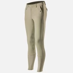 Horze Men's Grand Prix Knee Patch Breeches - Silicone Grip -Equestrian Clothing Store 36262 LBR 2