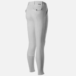 Horze Men's Grand Prix Knee Patch Breeches - Silicone Grip -Equestrian Clothing Store 36262 WH 2
