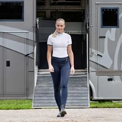 Horze Serena Power Stretch UV Pro Silicone Knee Patch Tights Dark Navy -Equestrian Clothing Store 369be5f3 0e9b 4892 8caa b414a2d5ab16