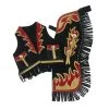 Tough 1 Premium Youth Chap And Vest Set With Bucking Horse And Flame Design -Equestrian Clothing Store 3z8LaL