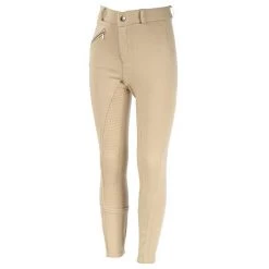 Horze Kid's Active Full Seat Breeches - Silicone Grip -Equestrian Clothing Store 410165ea 789f 4221 9575 5ae3e8fe7f4f