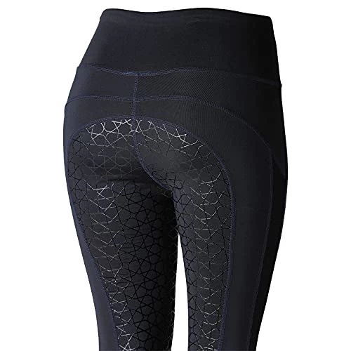 Horze Women's Iris Full Seat Tights - Mesh Inserts 4 Horze Women's Iris Full Seat Tights - Mesh Inserts - Image 2