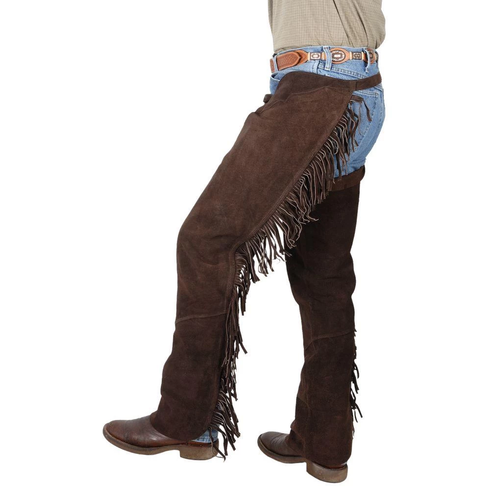 Tough 1 Western Fringed Chaps 4 Tough 1 Western Fringed Chaps - Image 2