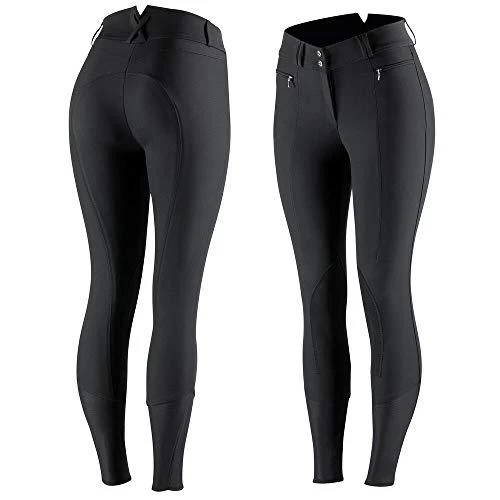 Horze Women's Angelina Knee Patch Breeches - Leather Patches 5 Horze Women's Angelina Knee Patch Breeches - Leather Patches - Image 3