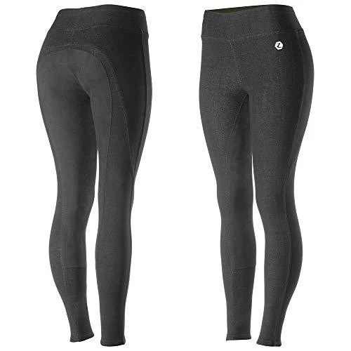 Horze Women's Active Full Seat Tights - Summer Weight 3 Horze Women's Active Full Seat Tights - Summer Weight