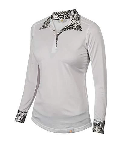 Shires Aubrion Ladies Equestrian Shirt 3 Shires Aubrion Ladies Equestrian Shirt