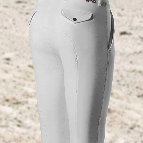 Horze Men's Grand Prix Full Seat Breeches - Silicone Grip 12 Horze Men's Grand Prix Full Seat Breeches - Silicone Grip - Image 10