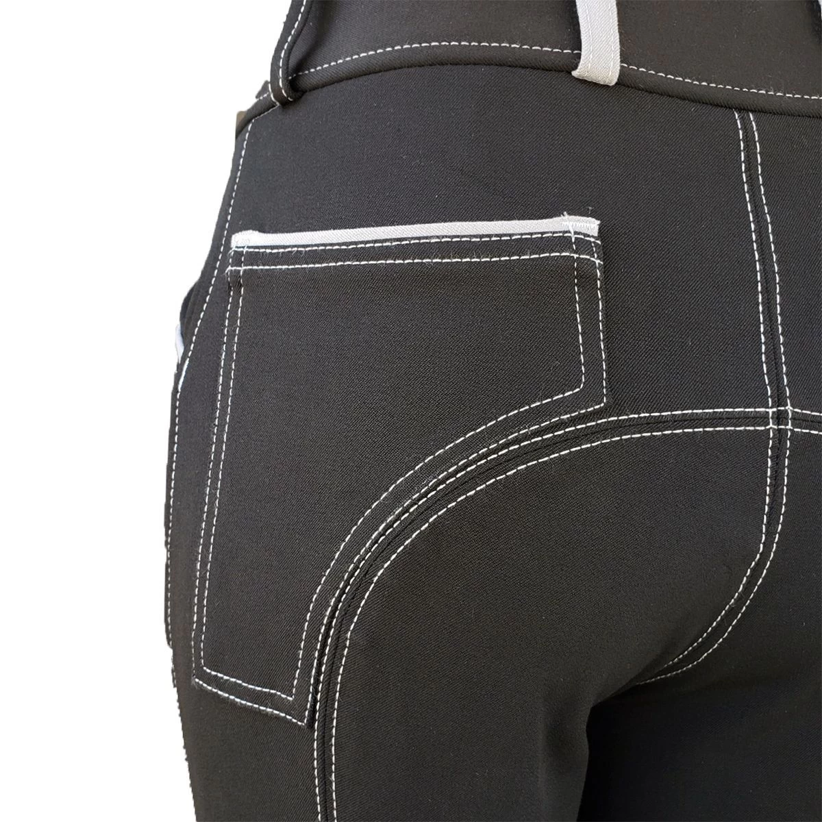 One Stop Equine Shop "Micah" Silicone Gel Knee Patch Breech 6 One Stop Equine Shop "Micah" Silicone Gel Knee Patch Breech - Image 4