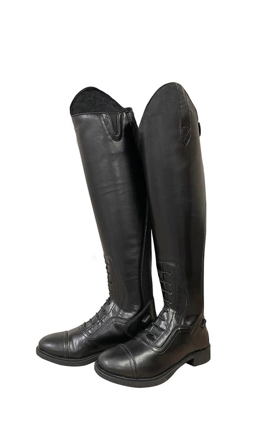 Horze Drew Leather Half Chaps 5 Horze Drew Leather Half Chaps - Image 3