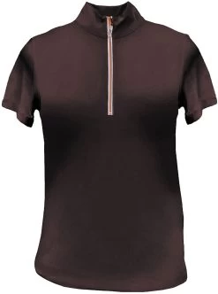Tailored Sportsman Women's Icefil Zip Top Short Sleeve Shirt -Equestrian Clothing Store 51AMeNVq9HL. AC UL1500