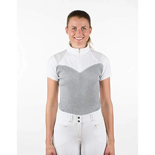 Horze Michaela Women's Show Shirt - Short Sleeve 5 Horze Michaela Women's Show Shirt - Short Sleeve - Image 3