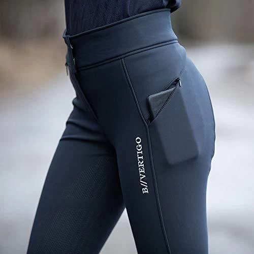 B Vertigo Justine Women's Thermo Silicone Full Seat Breeches 4 B Vertigo Justine Women's Thermo Silicone Full Seat Breeches - Image 2