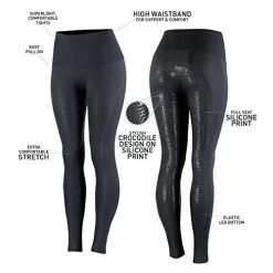 Horze Women's Bianca Full Seat Tights - Silicone Grip -Equestrian Clothing Store 5fcd6898 8680 49f6 940a af0ef5c81f77
