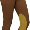 Tailored Sportsman Trophy Hunter Ladies Mid Rise Front Zip Knee Patch Breech -Equestrian Clothing Store 61j 8ZHyDEL. AC UL1500