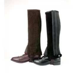 Tough 1 Suede Leather Half Chaps -Equestrian Clothing Store 63 66