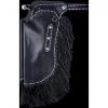 Tough 1 Faux Leather Chinks - Buckstitch & Basket Yoke -Equestrian Clothing Store 63 919 2