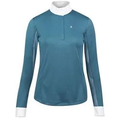 HORZE Blaire Ladies UV Ice Fit Long Sleeve Show Shirt 21 HORZE Blaire Ladies UV Ice Fit Long Sleeve Show Shirt -Equestrian Clothing Store 63d70010 4052 45a1 8060 61783ebee774
