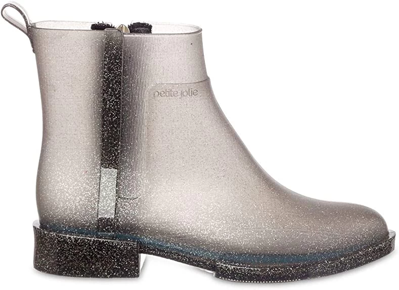 Petite Jolie Cary Girls Rain Boots With Zipper 4 Petite Jolie Cary Girls Rain Boots With Zipper - Image 2