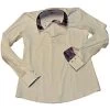 Tailored Sportsman Ladies Ice Fil Knit Placket Show Shirt -Equestrian Clothing Store 665348