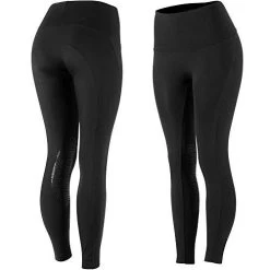 Horze Women's Bianca Superlight Knee Patch Tights - Silicone Grip