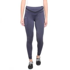 Toggi Misaki Riding Tights Ladies Drawcord Concealed Pockets Silicone Knee Grip Sport Trouser