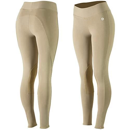 Horze Women's Knee Patch Active Tights 3 Horze Women's Knee Patch Active Tights