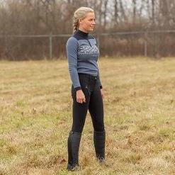 Horze Women's Joanna Knee Patch Breeches - Silicone Grip -Equestrian Clothing Store 81 H0zp 3nL. AC UX679