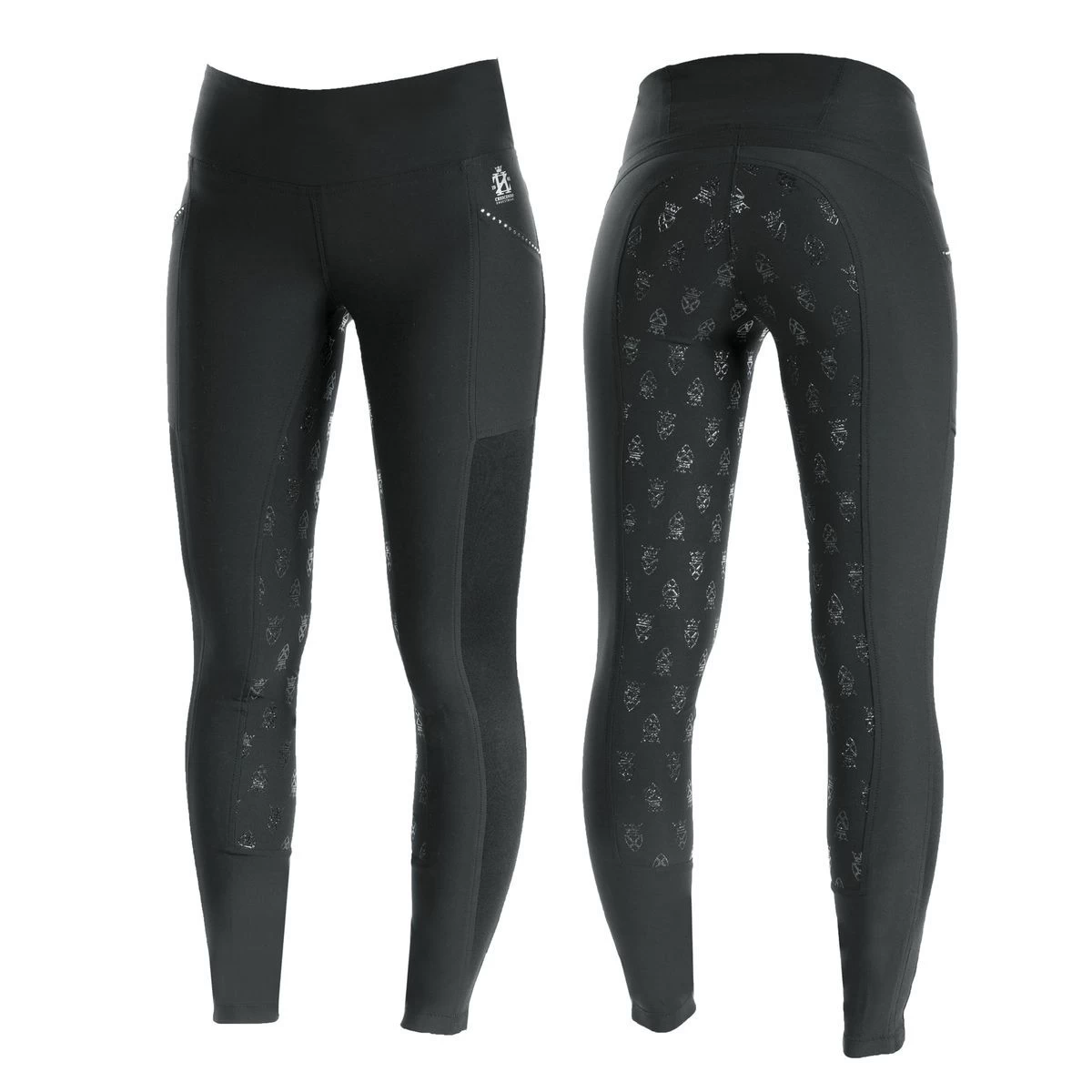 Horze Leah Women's UV Pro Riding Tights 18 Horze Leah Women's UV Pro Riding Tights - Image 16