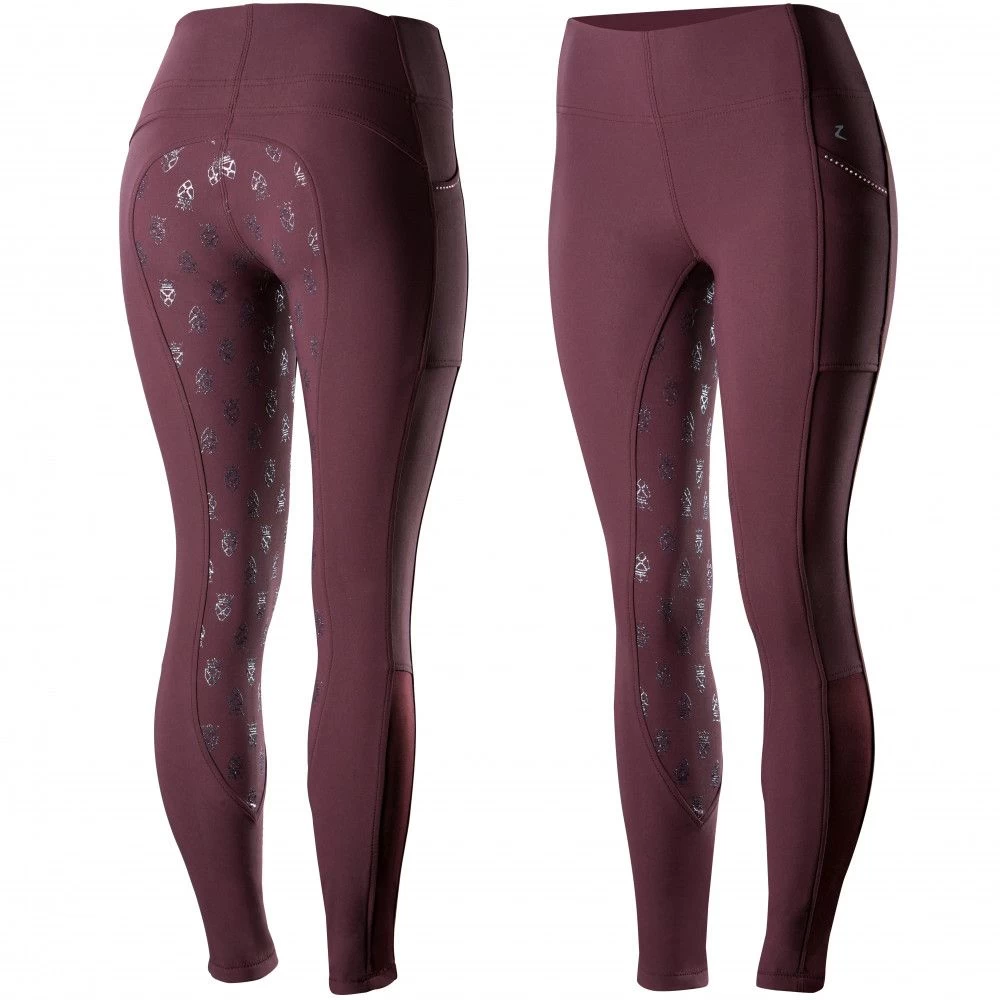 Horze Leah Women's UV Pro Riding Tights 19 Horze Leah Women's UV Pro Riding Tights - Image 17