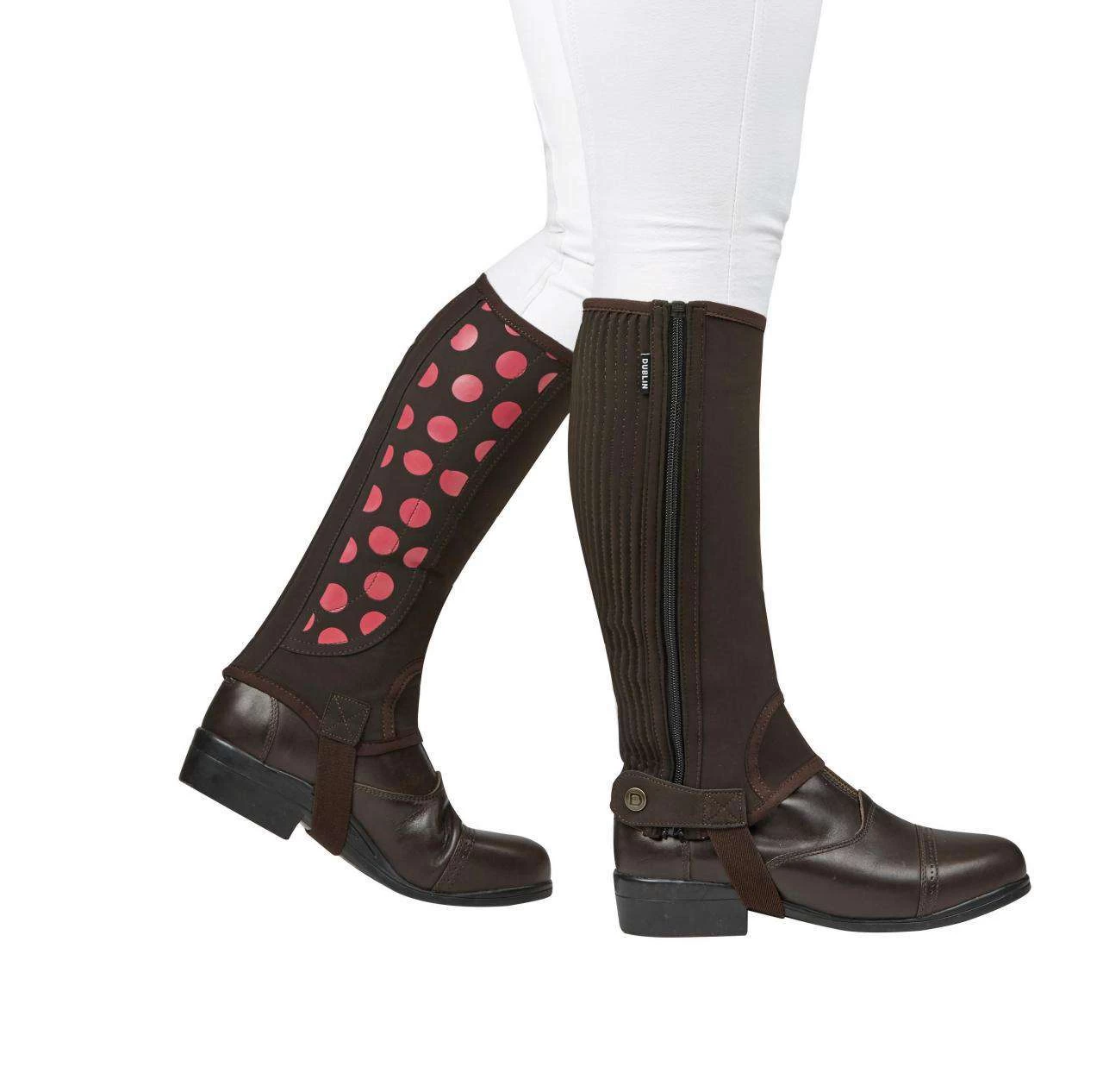 Dublin Child's Easy-Care Spot Print Half Chap 4 Dublin Child's Easy-Care Spot Print Half Chap - Image 2