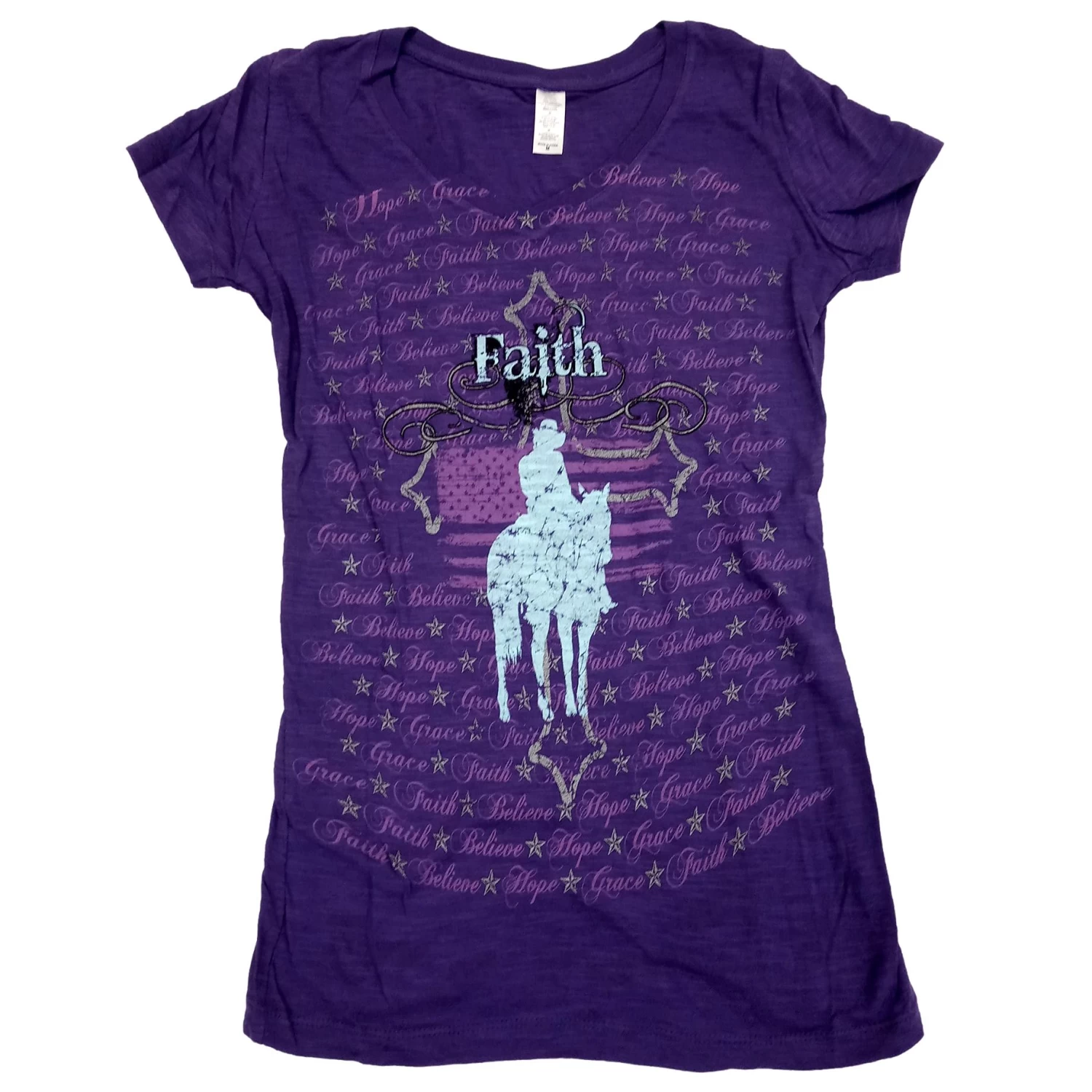 Genuine Ranch Women's Faith Tee 3 Genuine Ranch Women's Faith Tee