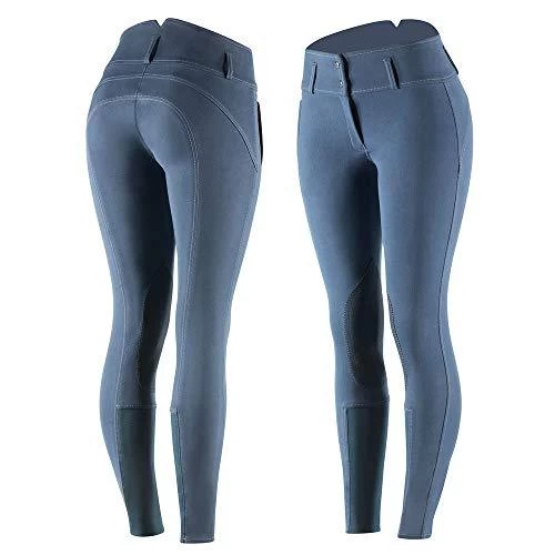 Horze Daniela Women's Leather Knee Patch Breeches 10 Horze Daniela Women's Leather Knee Patch Breeches - Image 8