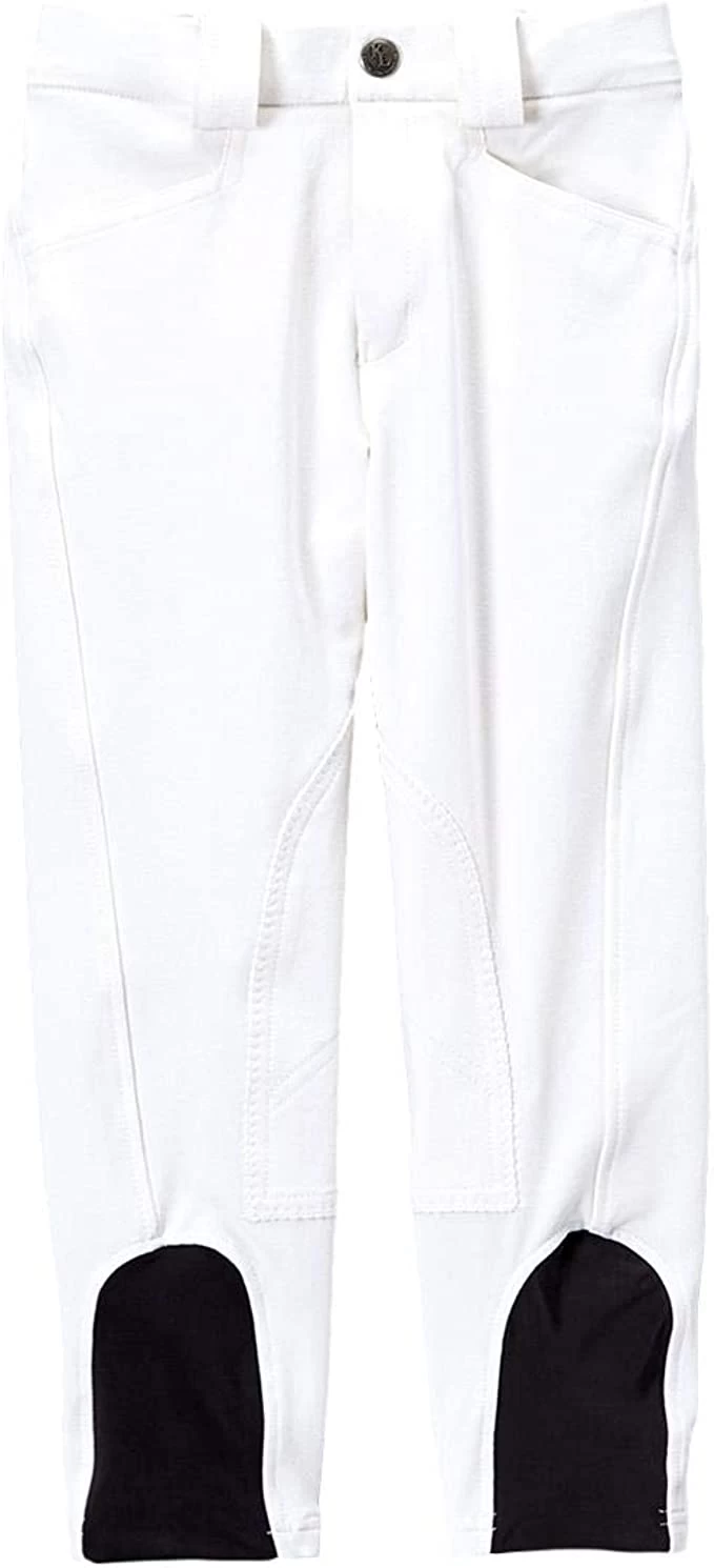 JPC Equestrian Kim Boy Kids Knee Patch Breeches 3 JPC Equestrian Kim Boy Kids Knee Patch Breeches