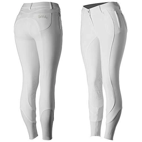 Horze Kiana Women's Knee Patch Breeches 18 Horze Kiana Women's Knee Patch Breeches - Image 16